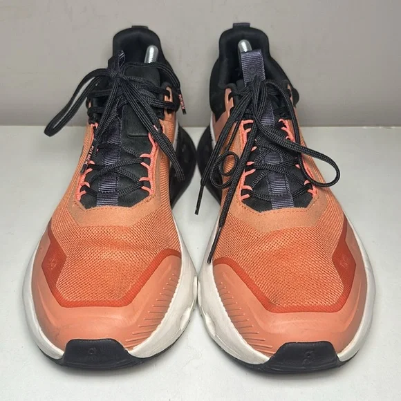 On Running Cloudnova x canyon salmon Coral and Black Athletic Shoes - Picture 4 of 9